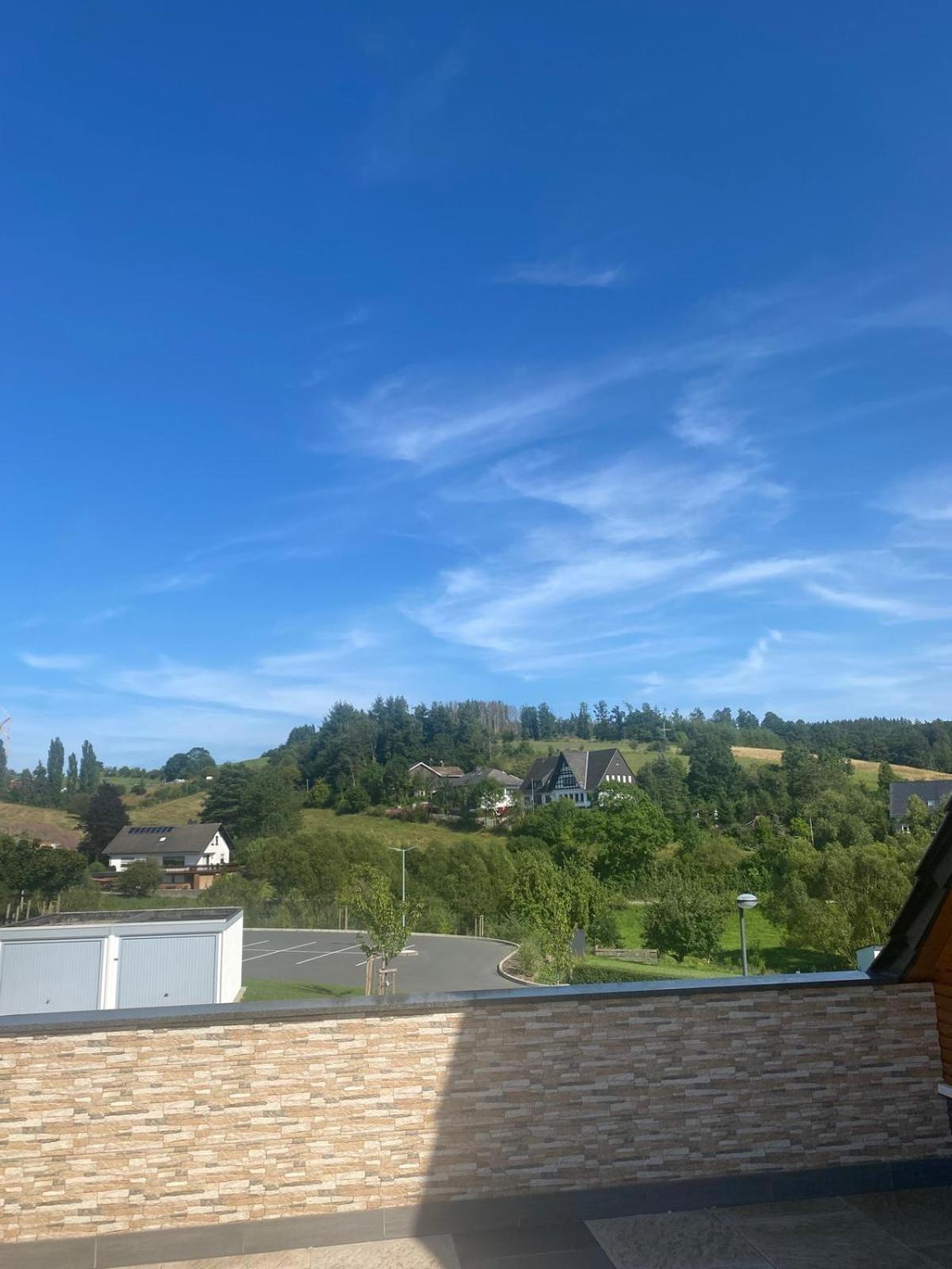 Ferienwohnung Poenblick 메데바흐 외부 사진